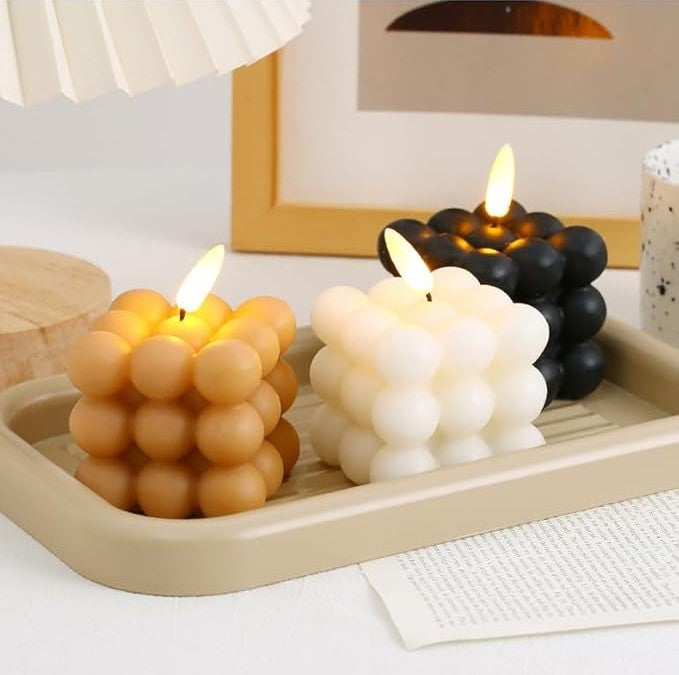 Bubble Scented Candle for Home Decor