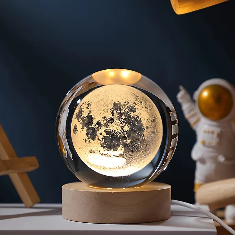 Crystal Ball Nightlight Decor Lamp