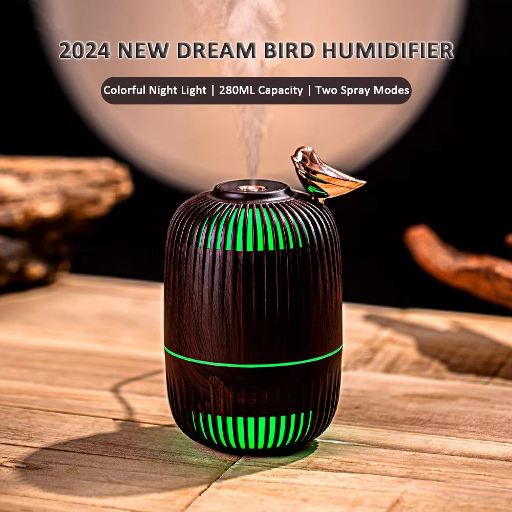 Bird Design Air Humidifier E350- Quiet & Efficient with LED Lights