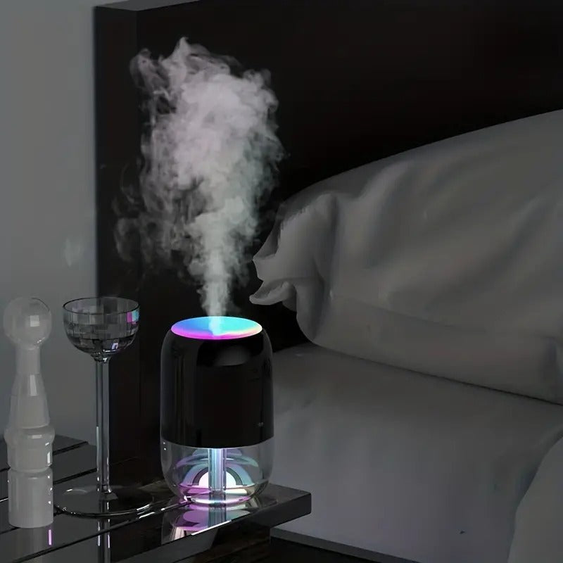 RGB LED Travel-Friendly Diffuser & Humidifier-for Home, Office, and Car