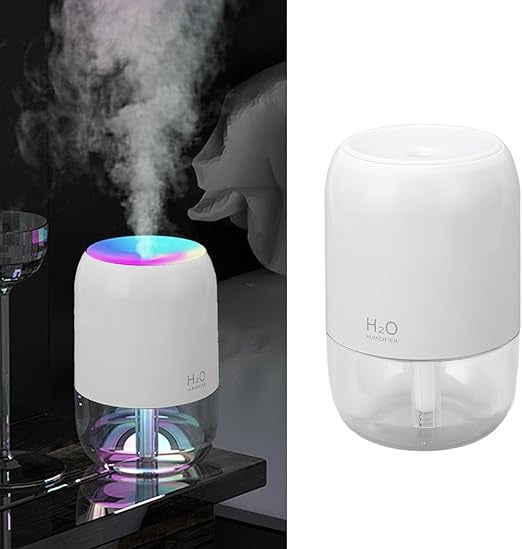 RGB LED Travel-Friendly Diffuser & Humidifier-for Home, Office, and Car