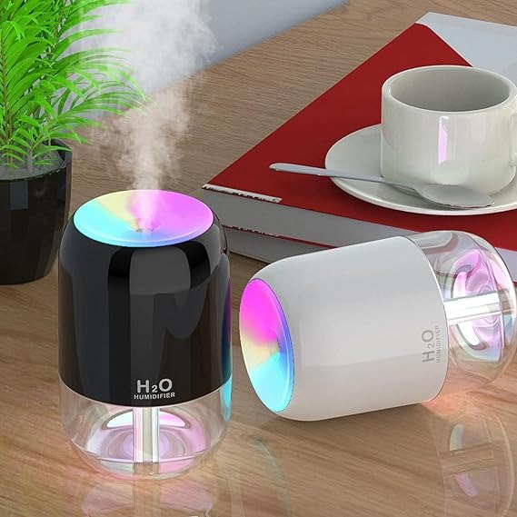 RGB LED Travel-Friendly Diffuser & Humidifier-for Home, Office, and Car