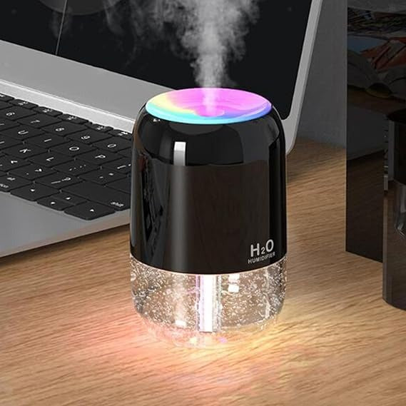 RGB LED Travel-Friendly Diffuser & Humidifier-for Home, Office, and Car