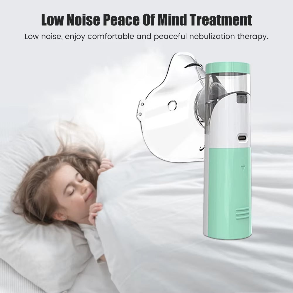 Portable & Rechargeable Mesh Nebulizer for Baby and Adult